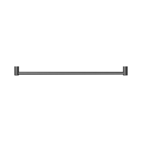 An image of Nero Tapware Mecca Care 25mm Grab Rail 900mm Gun Metal
