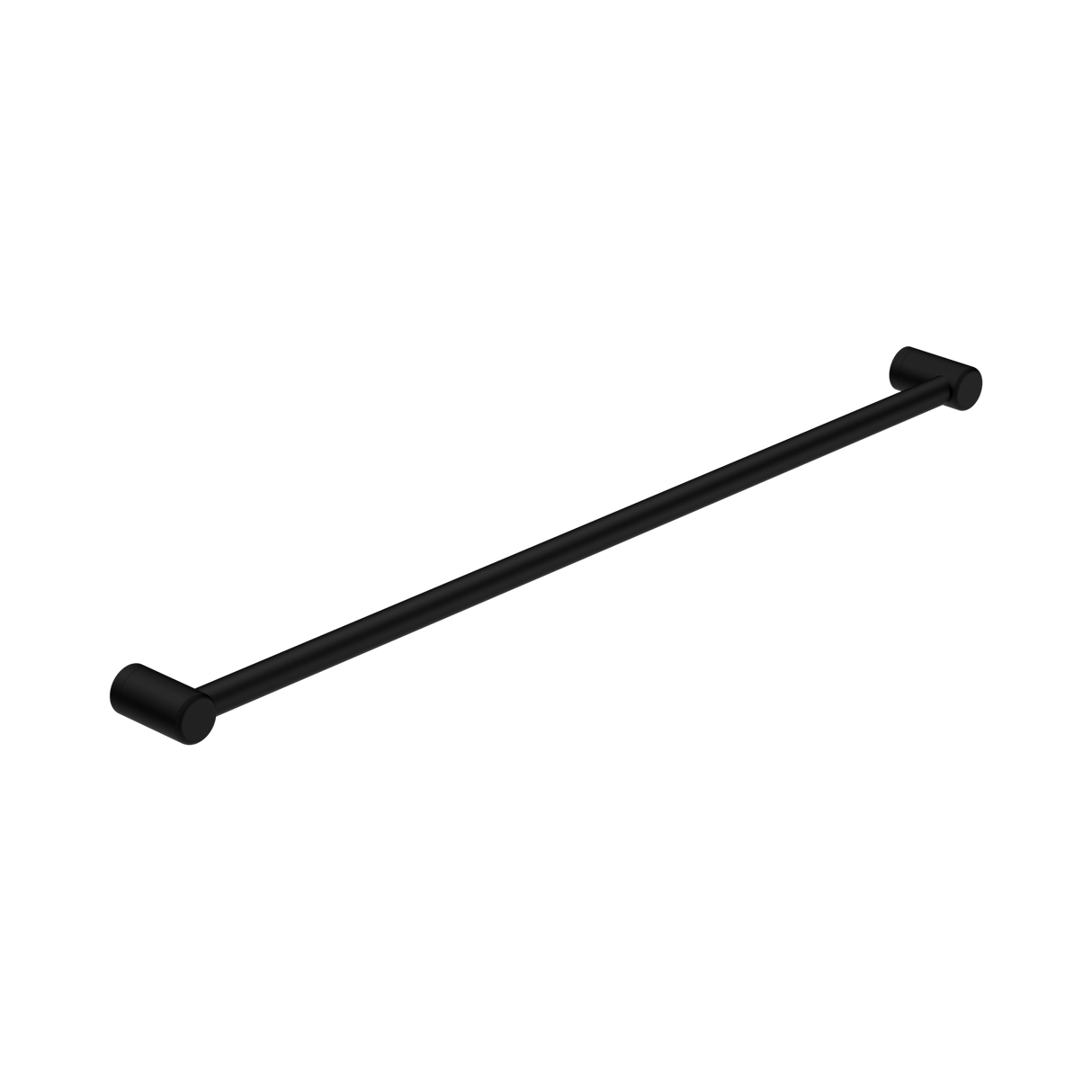 An image of Nero Tapware Mecca Care 25mm Grab Rail 900mm Matte Black