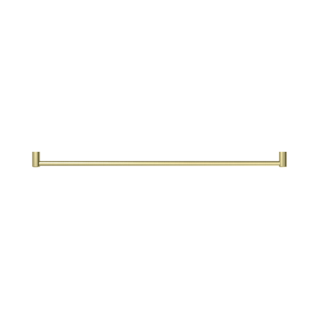 An image of Nero Tapware Mecca Care 25mm Grab Rail 1200mm Brushed Gold