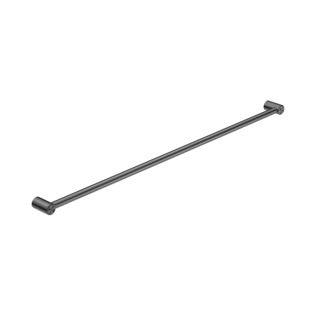 An image of Nero Tapware Mecca Care 25mm Grab Rail 1200mm Gun Metal