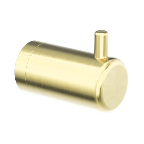 An image of Nero Tapware Mecca Care 25mm Wall Hook Brushed Gold