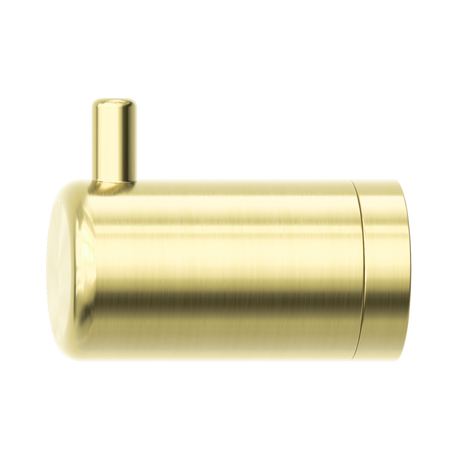 An image of Nero Tapware Mecca Care 25mm Wall Hook Brushed Gold