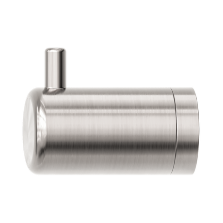 An image of Nero Tapware Mecca Care 25mm Wall Hook Brushed Nickel