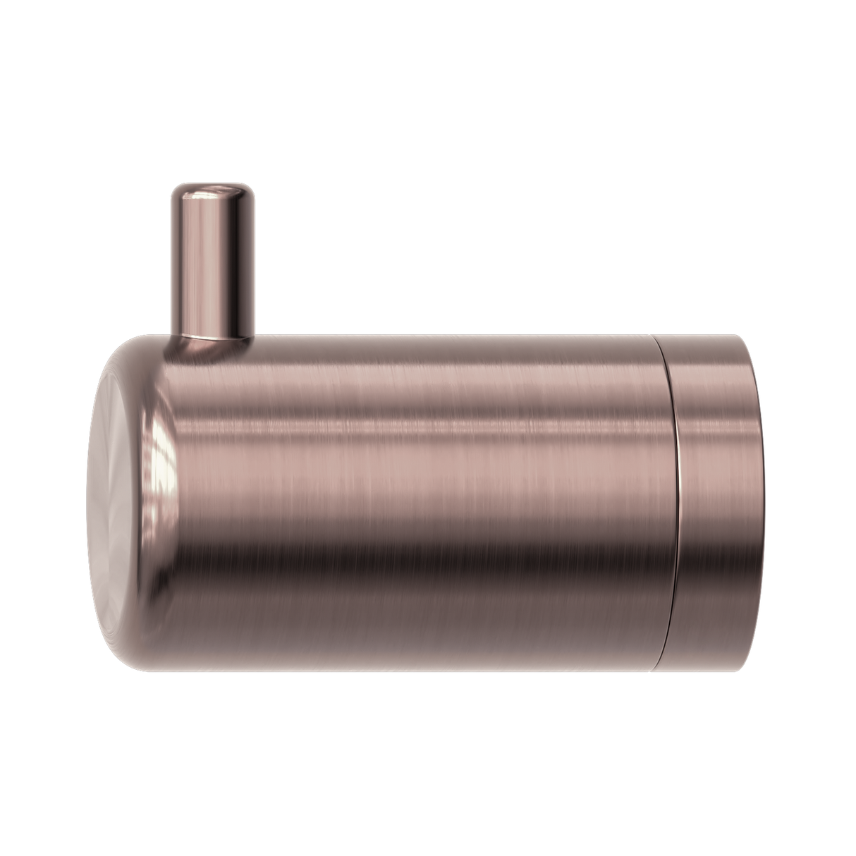 An image of Nero Tapware Mecca Care 25mm Wall Hook Brushed Bronze