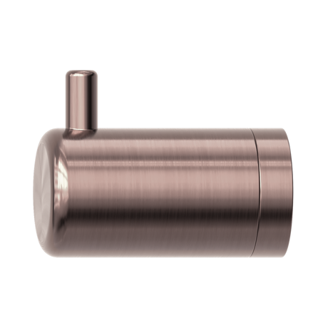 An image of Nero Tapware Mecca Care 25mm Wall Hook Brushed Bronze