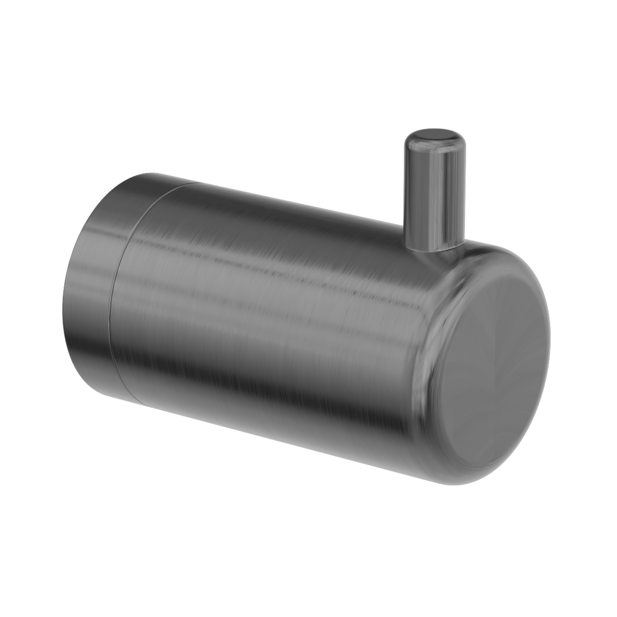 An image of Nero Tapware Mecca Care 25mm Wall Hook Gun Metal