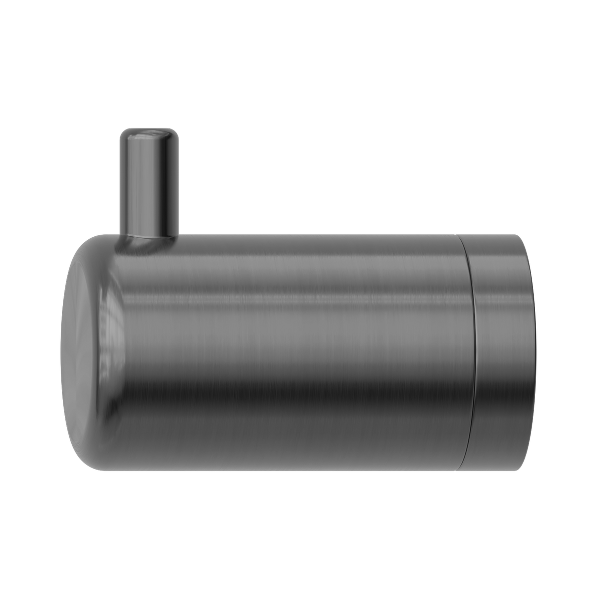 An image of Nero Tapware Mecca Care 25mm Wall Hook Gun Metal