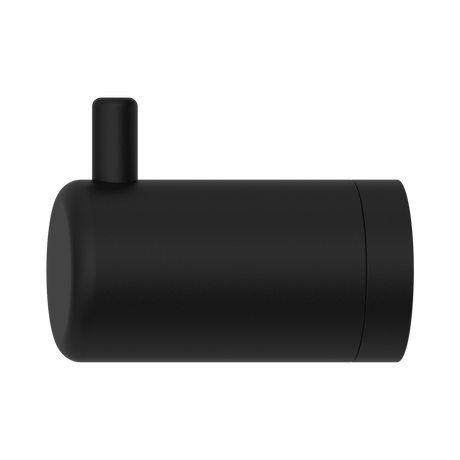 An image of Nero Tapware Mecca Care 25mm Wall Hook Matte Black