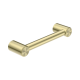 An image of Nero Tapware Mecca Care 32mm Grab Rail 300mm Brushed Gold