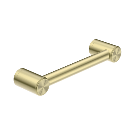 An image of Nero Tapware Mecca Care 32mm Grab Rail 300mm Brushed Gold