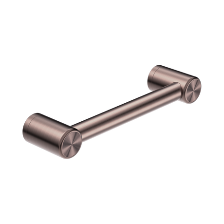 An image of Nero Tapware Mecca Care 32mm Grab Rail 300mm Brushed Bronze