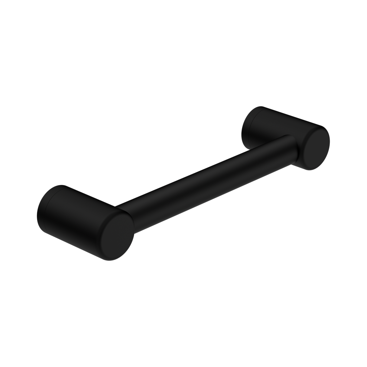 An image of Nero Tapware Mecca Care 32mm Grab Rail 300mm Matte Black