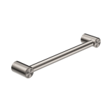 An image of Nero Tapware Mecca Care 32mm Grab Rail 450mm Brushed Nickel