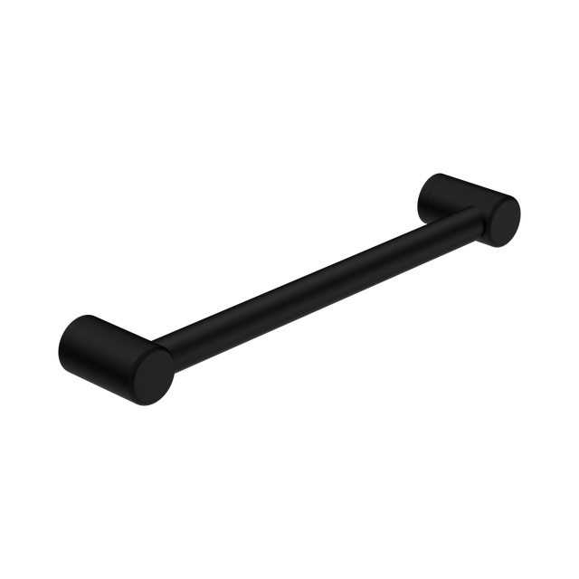 An image of Nero Tapware Mecca Care 32mm Grab Rail 450mm Matte Black