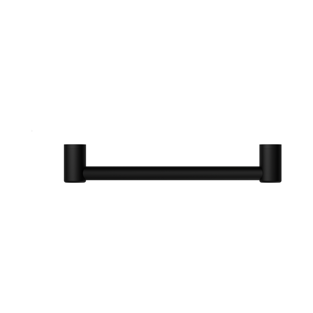 An image of Nero Tapware Mecca Care 32mm Grab Rail 450mm Matte Black