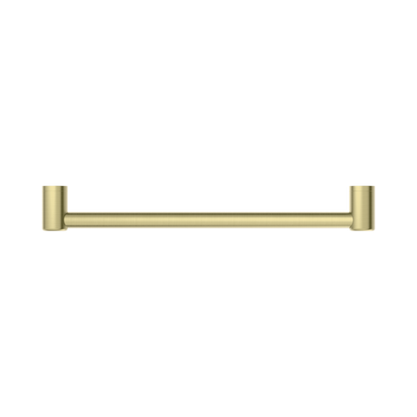 An image of Nero Tapware Mecca Care 32mm Grab Rail 600mm Brushed Gold