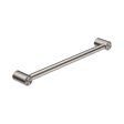 An image of Nero Tapware Mecca Care 32mm Grab Rail 600mm Brushed Nickel