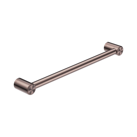 An image of Nero Tapware Mecca Care 32mm Grab Rail 600mm Brushed Bronze