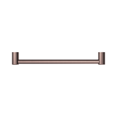 An image of Nero Tapware Mecca Care 32mm Grab Rail 600mm Brushed Bronze