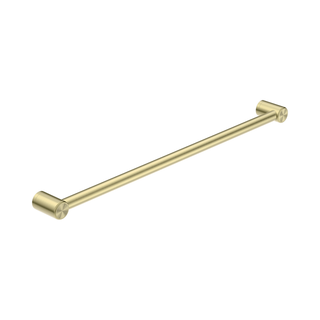 An image of Nero Tapware Mecca Care 32mm Grab Rail 900mm Brushed Gold