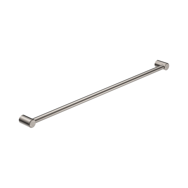 An image of Nero Tapware Mecca Care 32mm Grab Rail 1200mm Brushed Nickel
