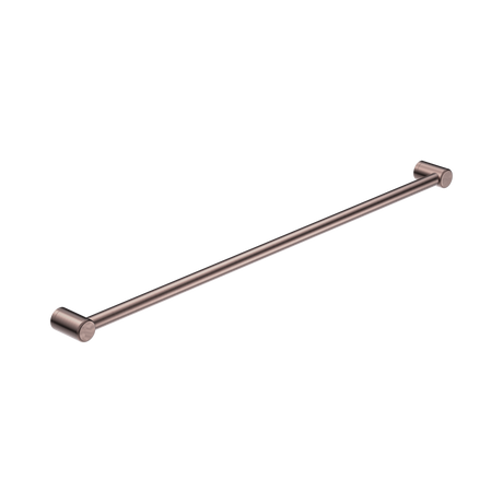 An image of Nero Tapware Mecca Care 32mm Grab Rail 1200mm Brushed Bronze