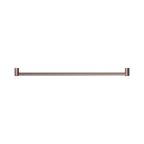 An image of Nero Tapware Mecca Care 32mm Grab Rail 1200mm Brushed Bronze