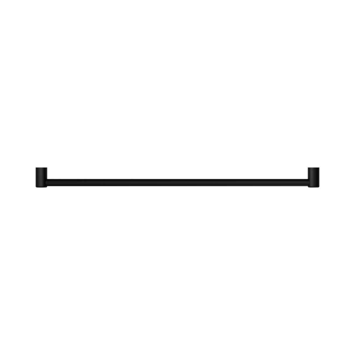 An image of Nero Tapware Mecca Care 32mm Grab Rail 1200mm Matte Black