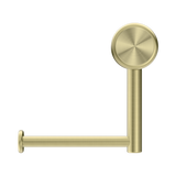 An image of Nero Tapware Mecca Care Heavy Duty Toilet Roll Holder Brushed Gold