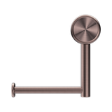 An image of Nero Tapware Mecca Care Heavy Duty Toilet Roll Holder Brushed Bronze