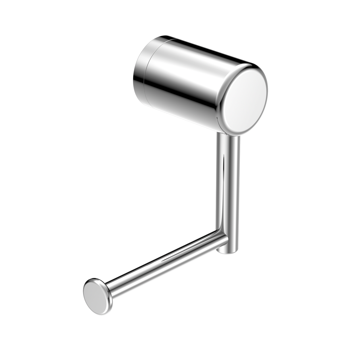 An image of Nero Tapware Mecca Care Heavy Duty Toilet Roll Holder Chrome