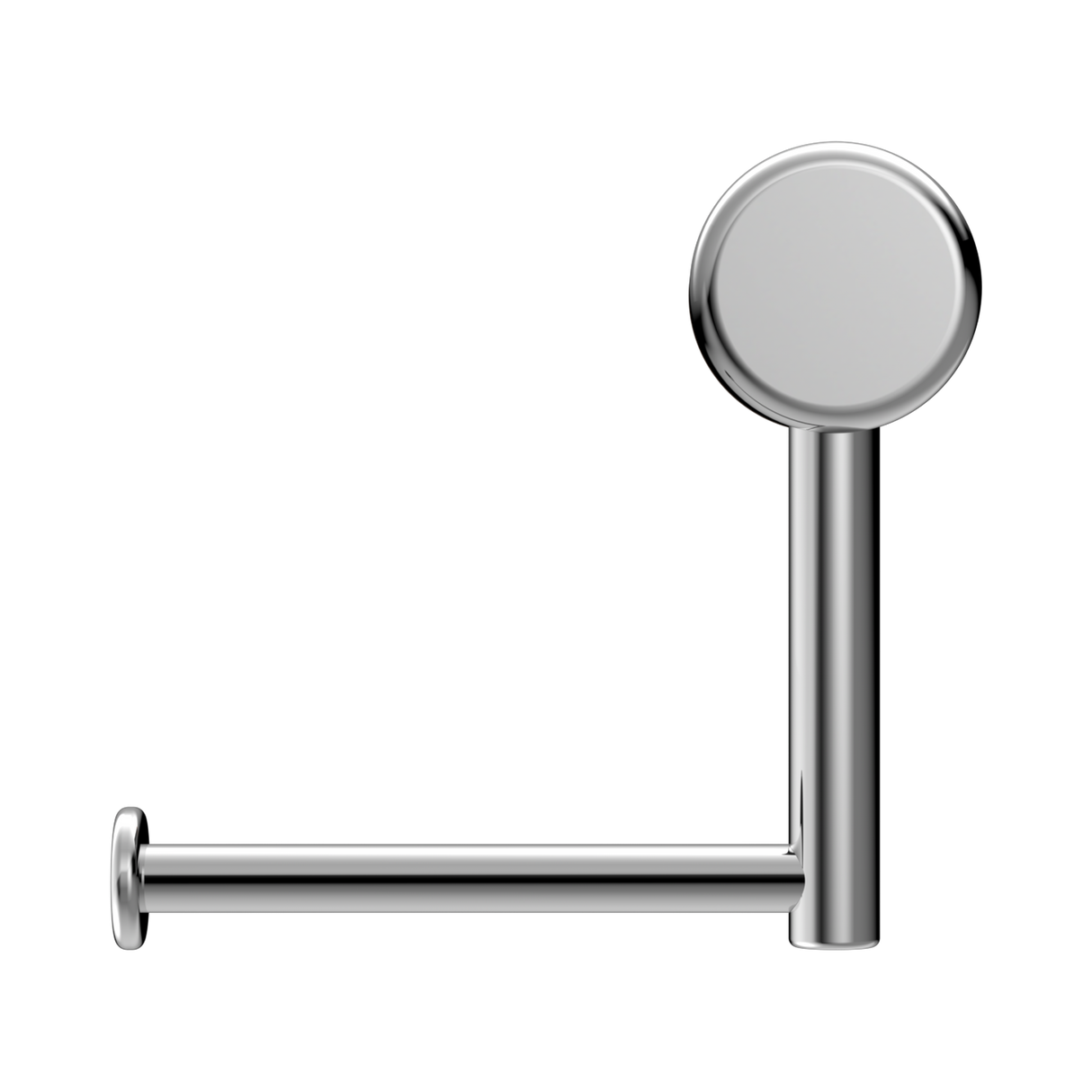 An image of Nero Tapware Mecca Care Heavy Duty Toilet Roll Holder Chrome
