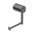 An image of Nero Tapware Mecca Care Heavy Duty Toilet Roll Holder Gun Metal