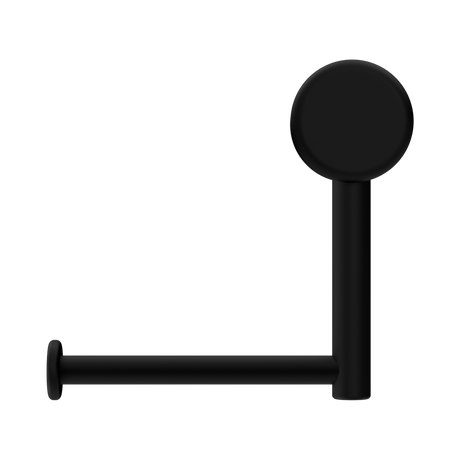 An image of Nero Tapware Mecca Care Heavy Duty Toilet Roll Holder Matte Black