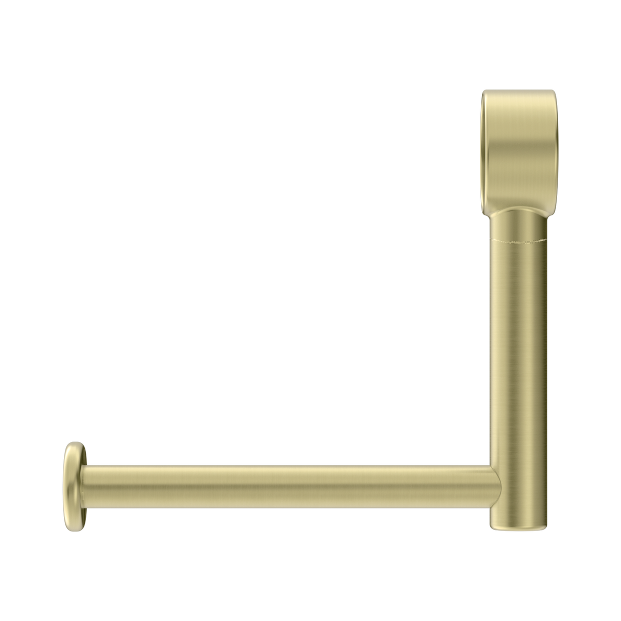 An image of Nero Tapware Mecca Care Add On Toilet Roll Holder Brushed Gold
