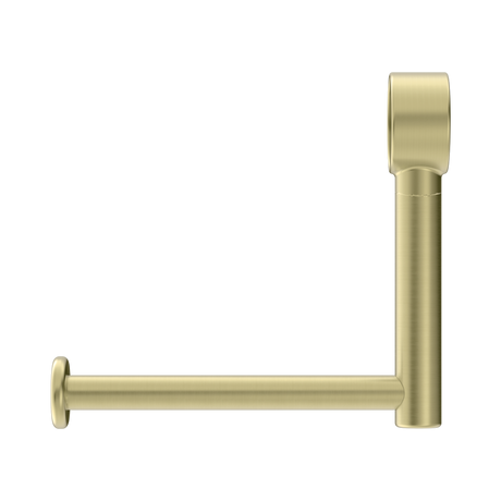 An image of Nero Tapware Mecca Care Add On Toilet Roll Holder Brushed Gold