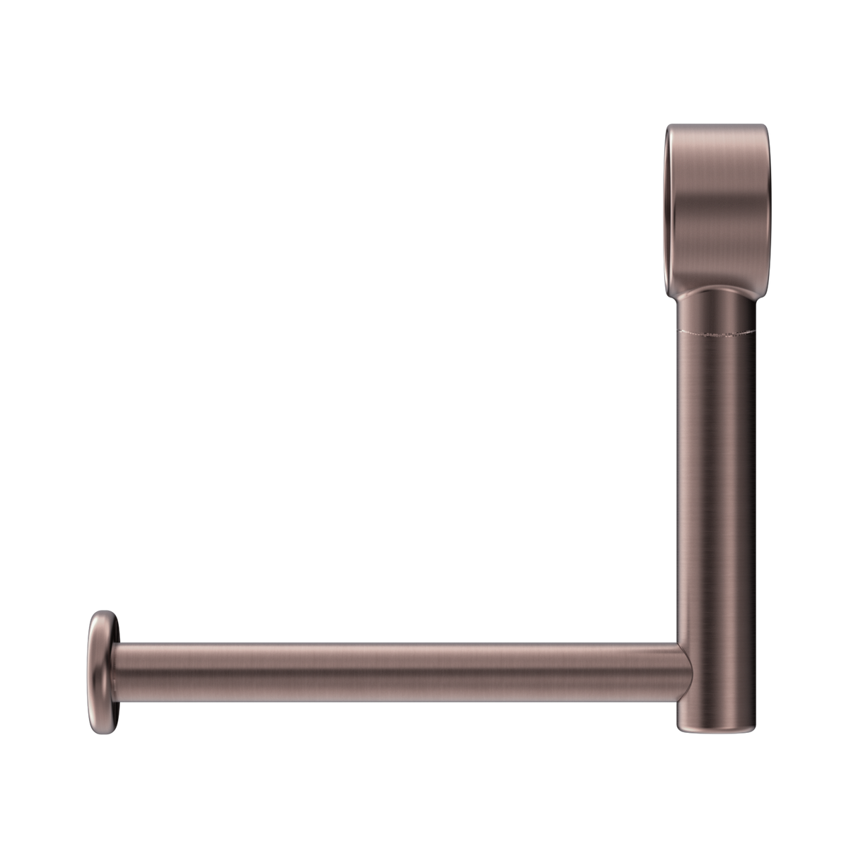 An image of Nero Tapware Mecca Care Add On Toilet Roll Holder Brushed Bronze