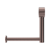 An image of Nero Tapware Mecca Care Add On Toilet Roll Holder Brushed Bronze