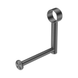 An image of Nero Tapware Mecca Care Add On Toilet Roll Holder Gun Metal