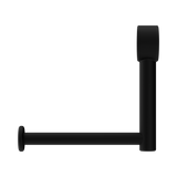 An image of Nero Tapware Mecca Care Add On Toilet Roll Holder Matte Black