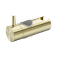 An image of Nero Tapware Slider For Mecca Care 25mm Grab Rail And Adjustable Shower Rail Set 900mm Brushed Gold