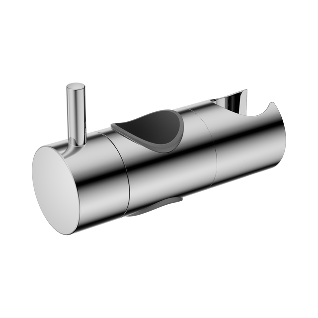 An image of Nero Tapware Slider For Mecca Care 25mm Grab Rail And Adjustable Shower Rail Set 900mm Chrome