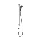 An image of Nero Tapware Mecca Care 32mm Grab Rail And Adjustable Shower Rail Set 900mm Chrome