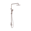 An image of Nero Tapware Mecca Care 25mm Grab Rail 900mm Twin Shower Set Brushed Bronze