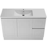 Nevada Classic Vanity 1200mm Centre Bowl Alpha Top Floor standing (NVC-V-1200-C-APH-F)