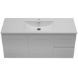 Nevada Classic Vanity 1200mm Centre Bowl Alpha Top Wall hung (NVC-V-1200-C-APH-W)
