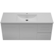 Nevada Classic Vanity 1200mm Centre Bowl Regal Top Wall hung (NVC-V-1200-C-REG-W)