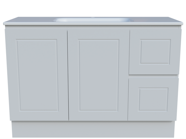Nevada Classic Vanity 1200mm Centre Bowl Stadium Top Floor standing (NVC-V-1200-C-STD-F)