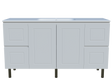 Nevada Classic Vanity 1500mm Centre Bowl Haven Top On Legs (NVC-V-1500-C-HVN-L)