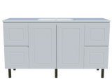Nevada Classic Vanity 1500mm Centre Bowl Haven Top On Legs (NVC-V-1500-C-HVN-L)